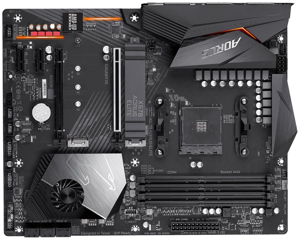 Gigabyte X570 Aorus Elite BEI mauris pc service sissach 5